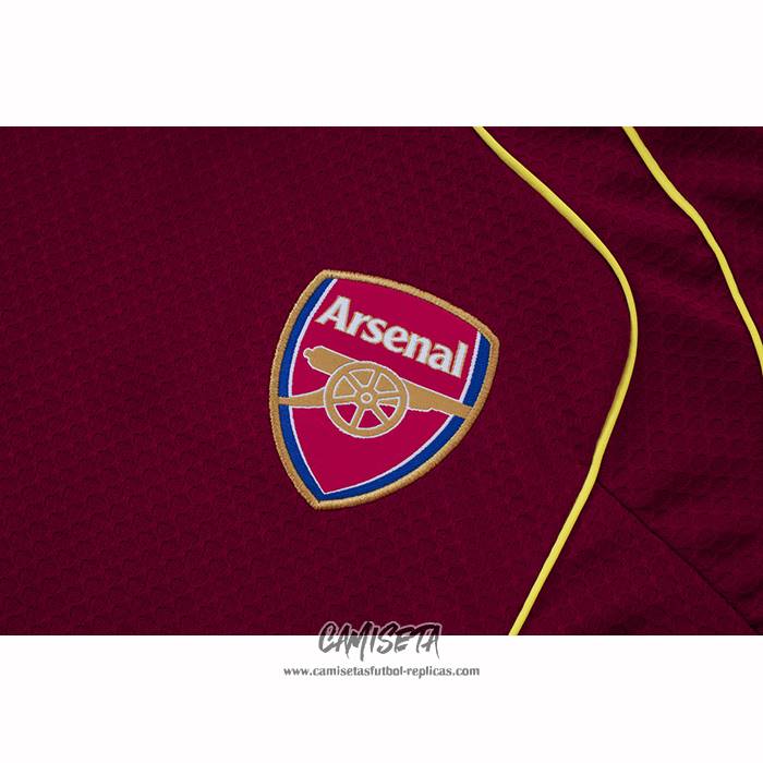 Chandal del Arsenal 2025-2026 Manga Corta Rojo - Pantalon Corto